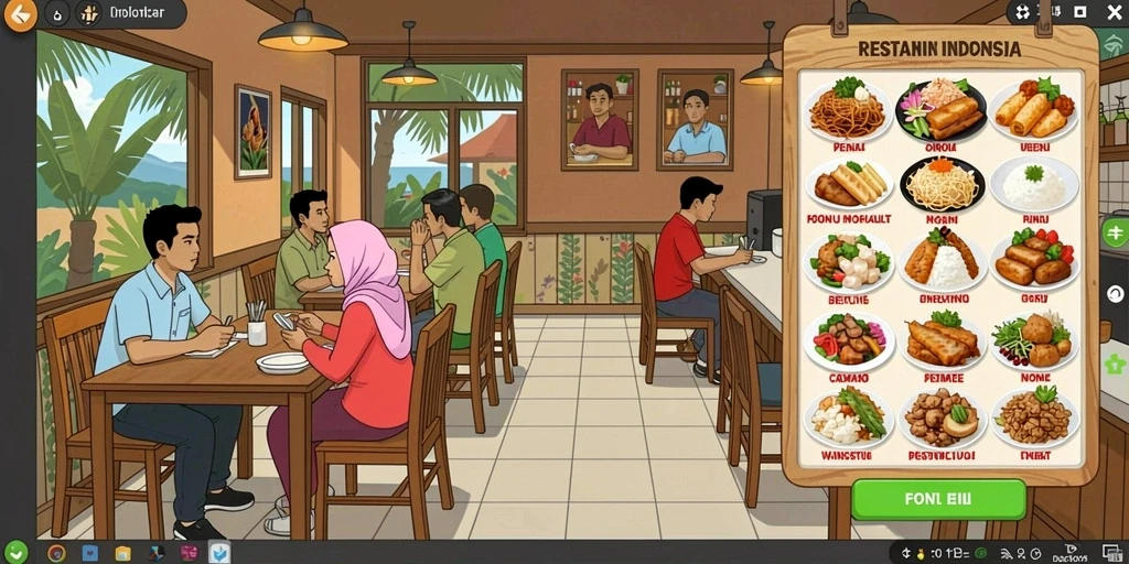 Tampilan antarmuka yang menarik dan user-friendly.