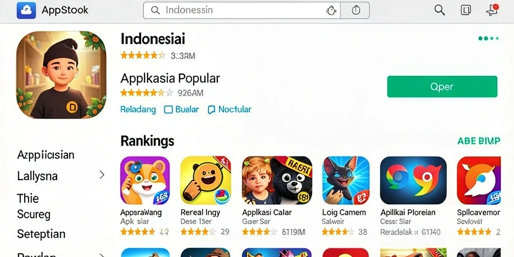 Tampilan antarmuka yang menarik dan modern.