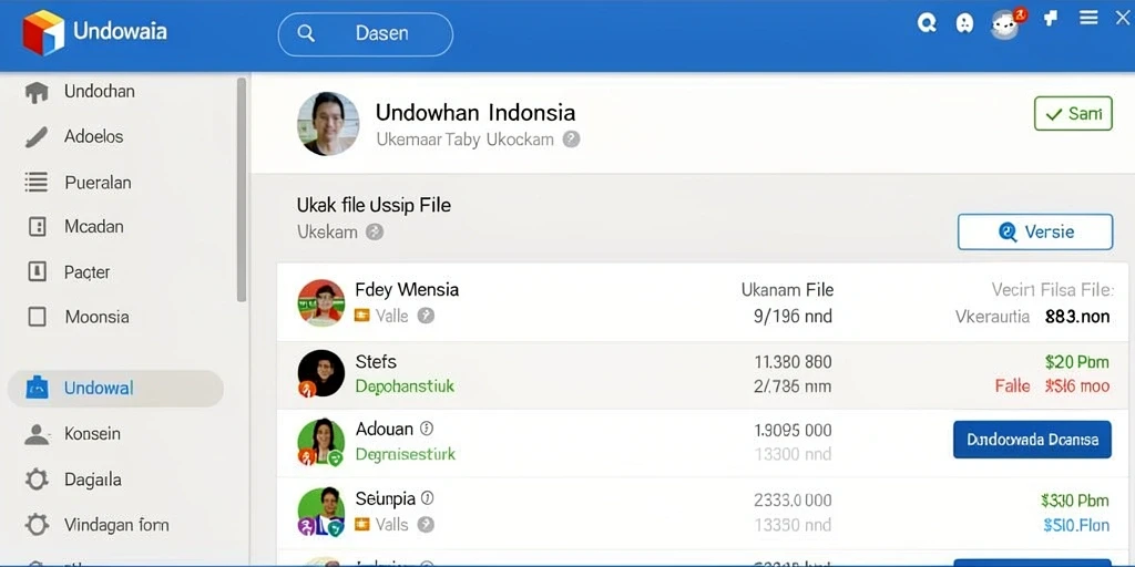 Antarmuka pengguna yang ramah dan intuitif.