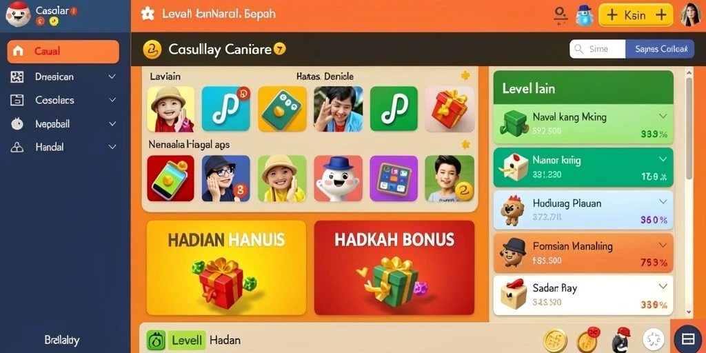 Tampilan antarmuka yang menarik dan intuitif.