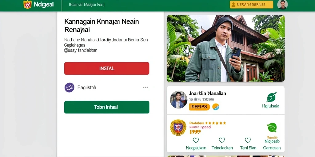 Tampilan antarmuka yang ramah pengguna dan intuitif.