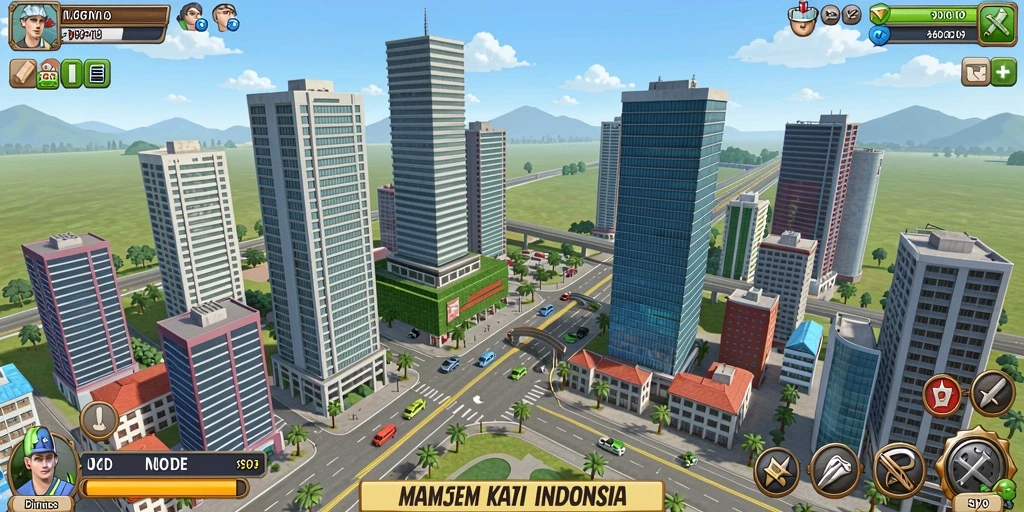 Screenshot menampilkan antarmuka pengguna yang ramah dan menarik.
