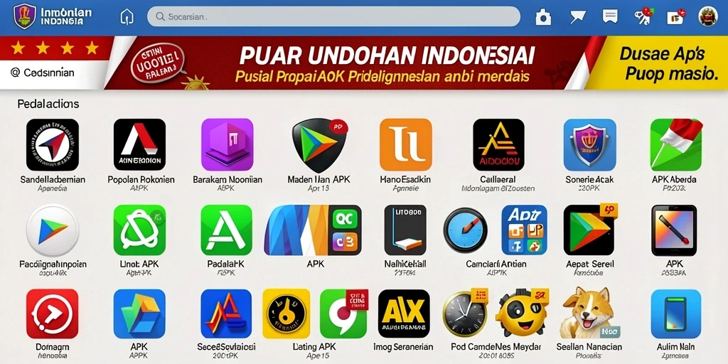 Screenshot menunjukkan antarmuka pengguna yang menarik.