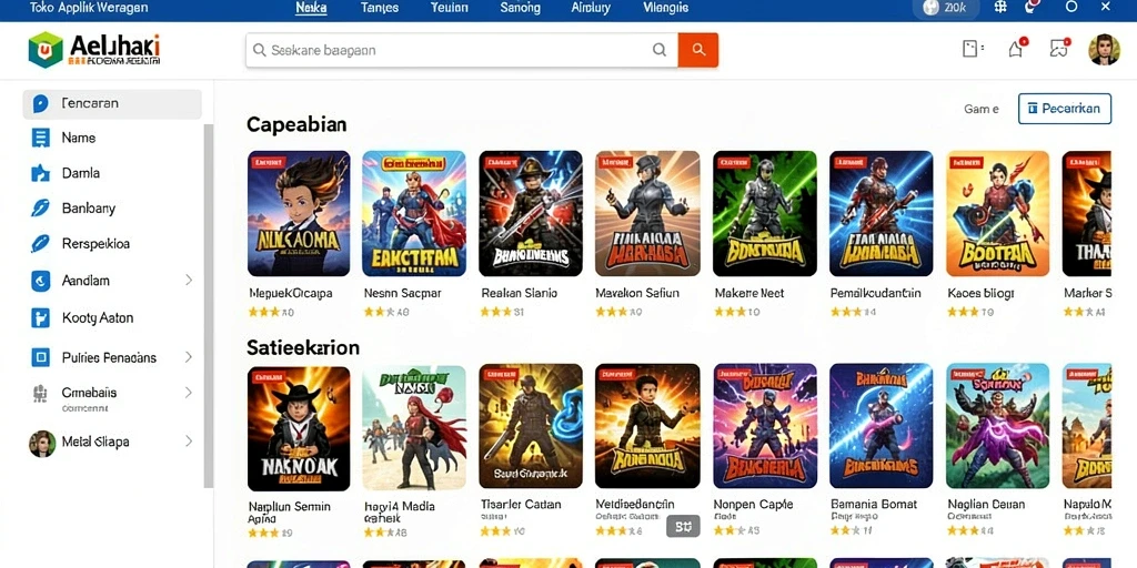 Tampilan antarmuka yang menarik dan mudah digunakan.