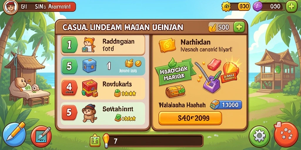 Tampilan antarmuka yang menarik dan intuitif.