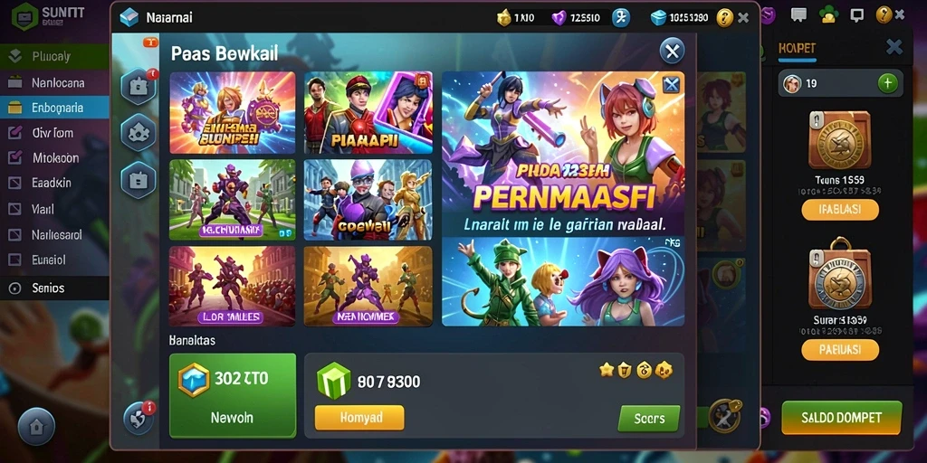 Antarmuka aplikasi yang menarik dan mudah digunakan.