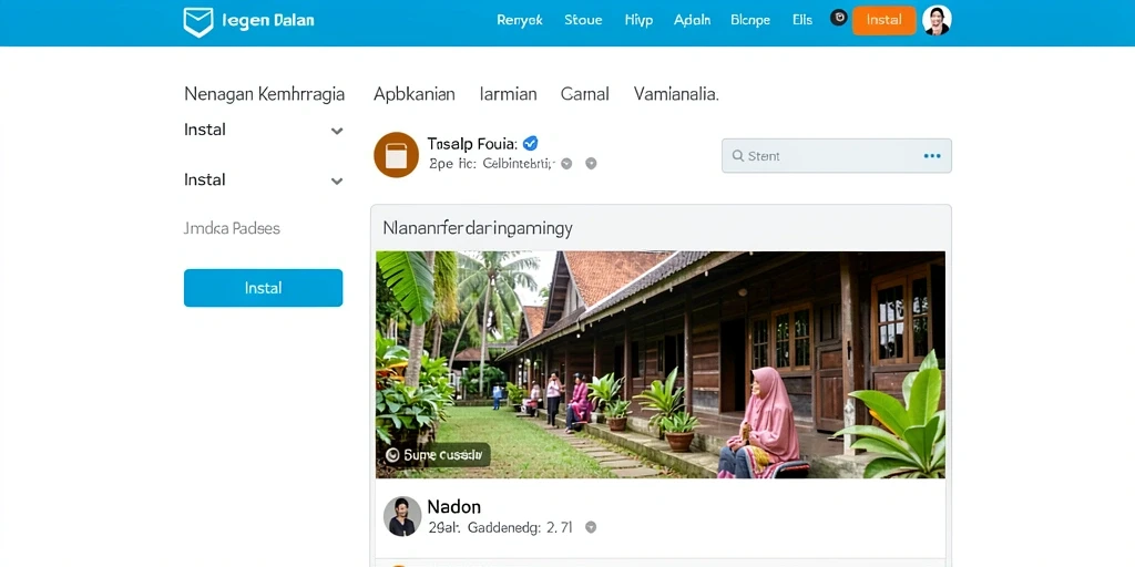 Tampilan antarmuka yang menarik dan mudah dinavigasi.