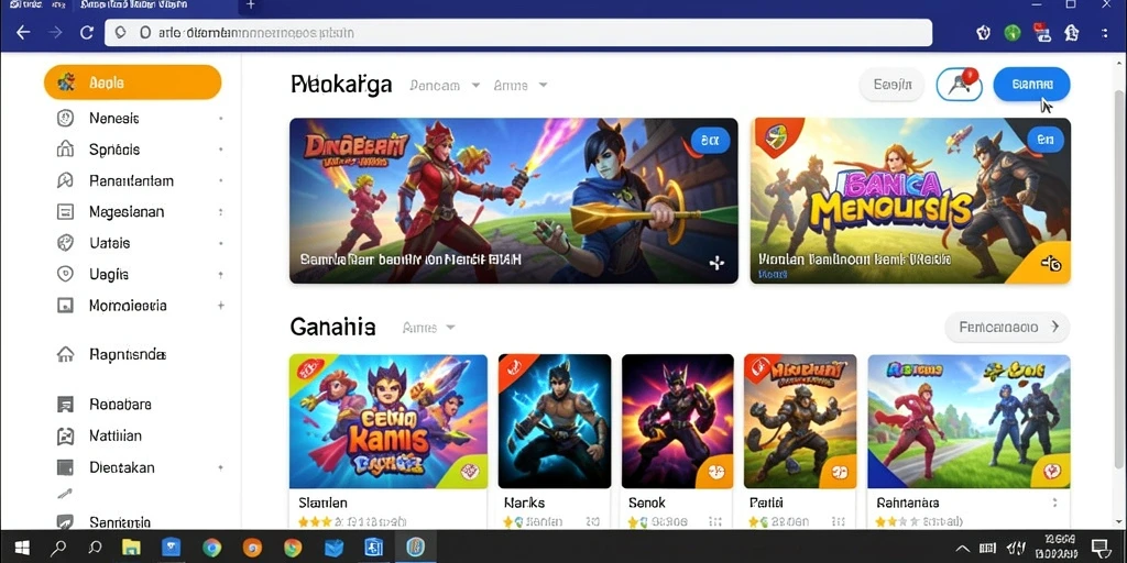 Tampilan antarmuka yang menarik dan mudah digunakan.