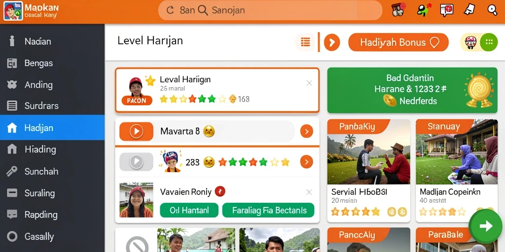 Screenshot menampilkan tampilan utama aplikasi yang intuitif.