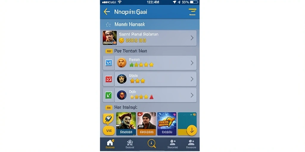 Tampilan awal aplikasi NIKMAT777 yang menarik.