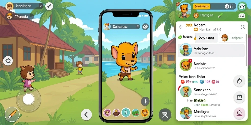 Tampilan antarmuka yang menarik dan user-friendly.