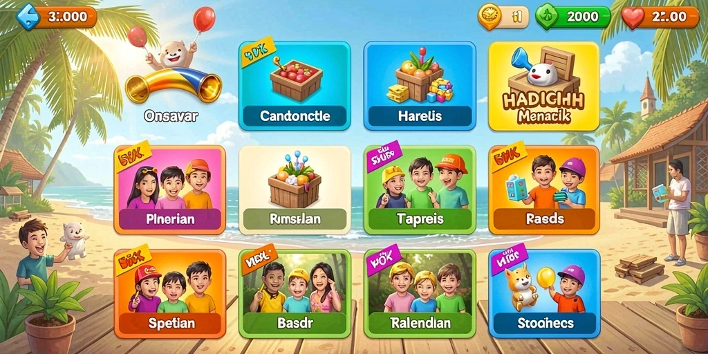 Tampilan antarmuka yang intuitif dan menarik.