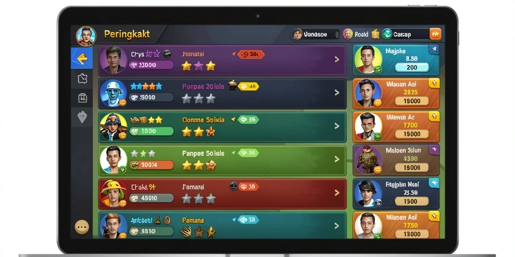 Tampilan antarmuka PGBET yang menarik dan modern.