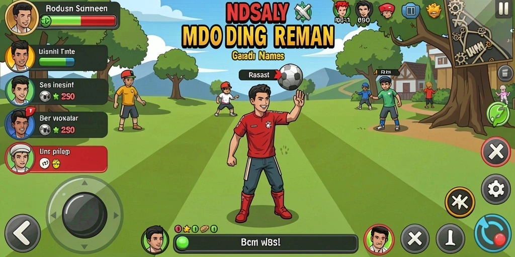 Screenshot menunjukkan perjalanan epik di luar angkasa.