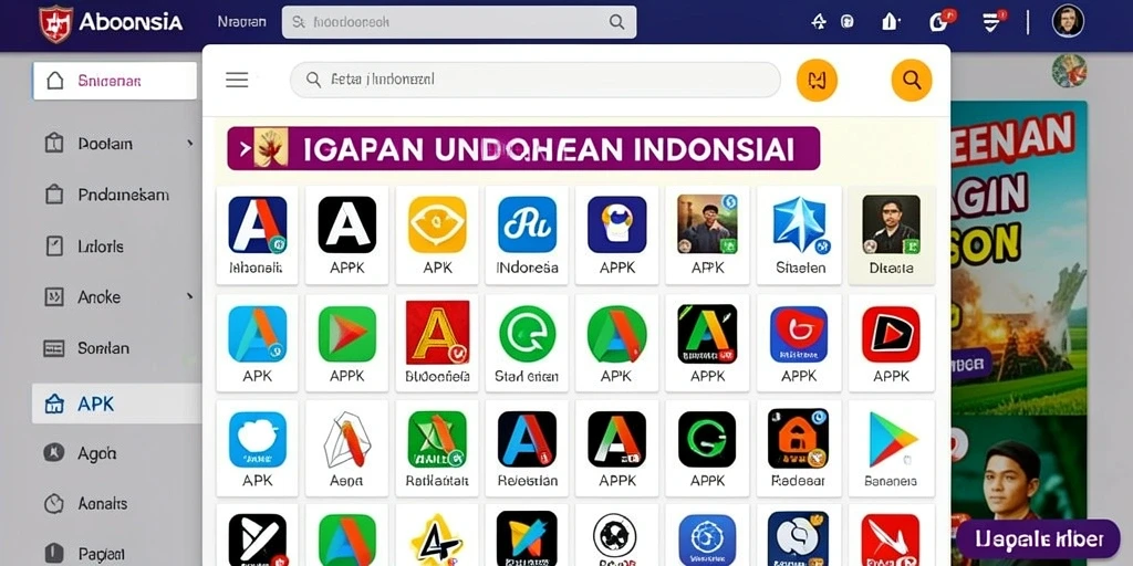 Gambar menampilkan layar utama permainan dengan pilihan slot yang bervariasi.