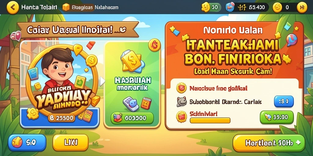 Tampilan antarmuka yang menarik dan mudah digunakan.