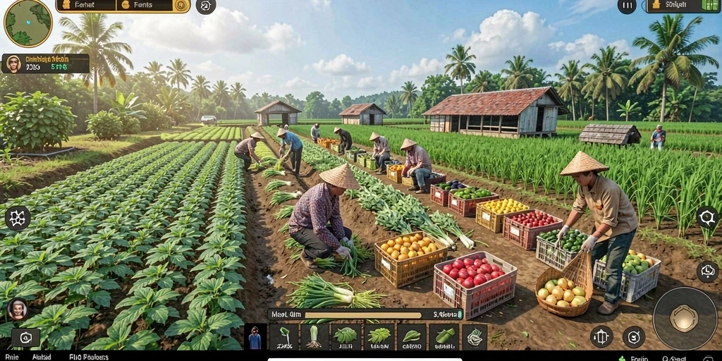 Tampilan antarmuka yang menarik dan modern.