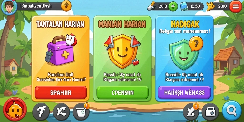 Tampilan awal RP99 yang memukau dan menarik perhatian.