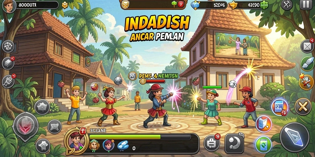 Tampilan antarmuka yang sederhana dan mudah dipahami.