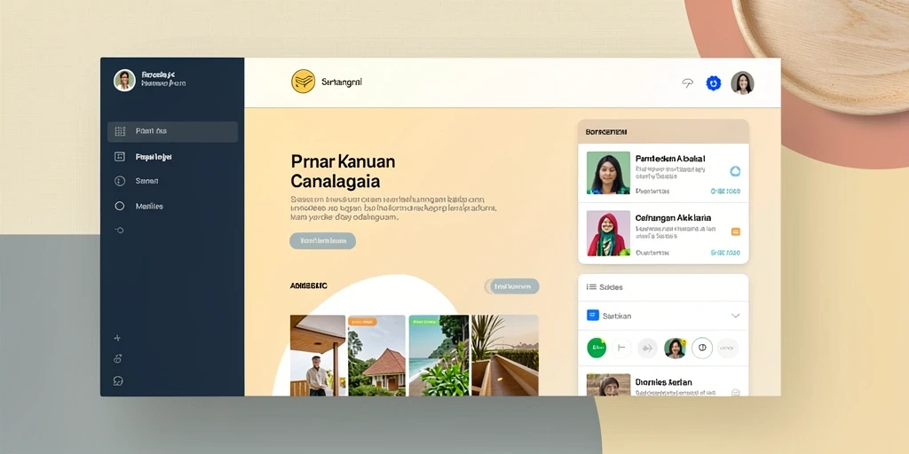 Tampilan antarmuka pengguna yang intuitif.